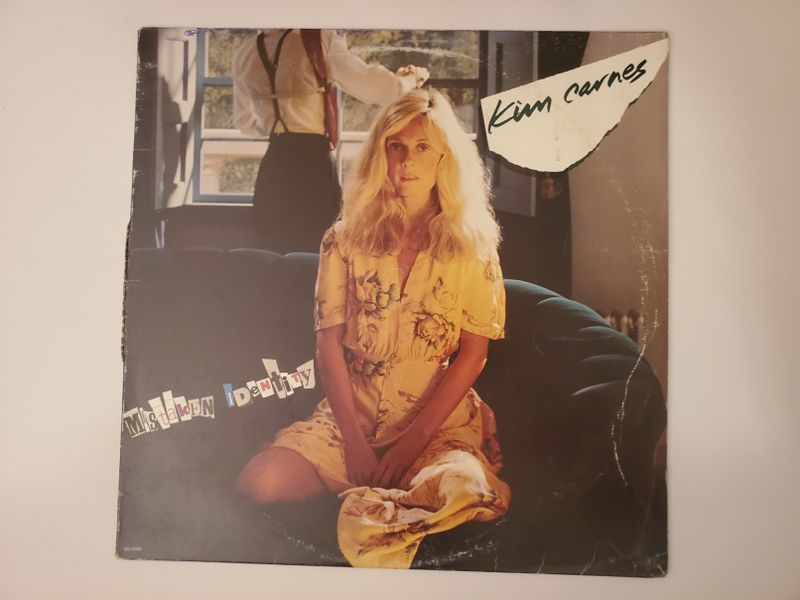 Kim Carnes Mistaken Identity vinyl record